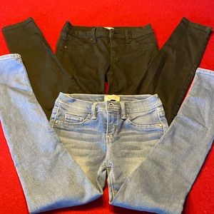 Girls size 8 jeggings 2pc